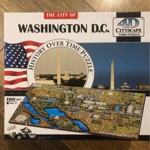 Washington DC 4D Cityscape Puzzle